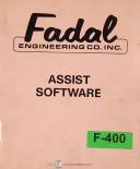 Fadal-Fadal Assist Software Parameters Operations and Programming Manual 1989-disk/software/program-01